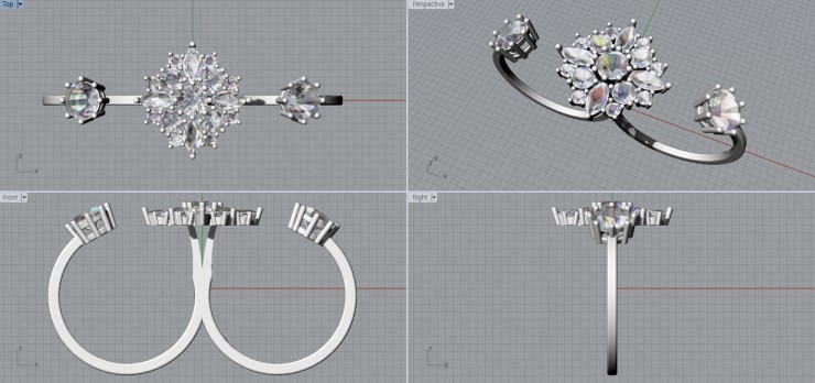소공인 역량강화 교육(주얼리 3D디자인 중급 과정)  포스터