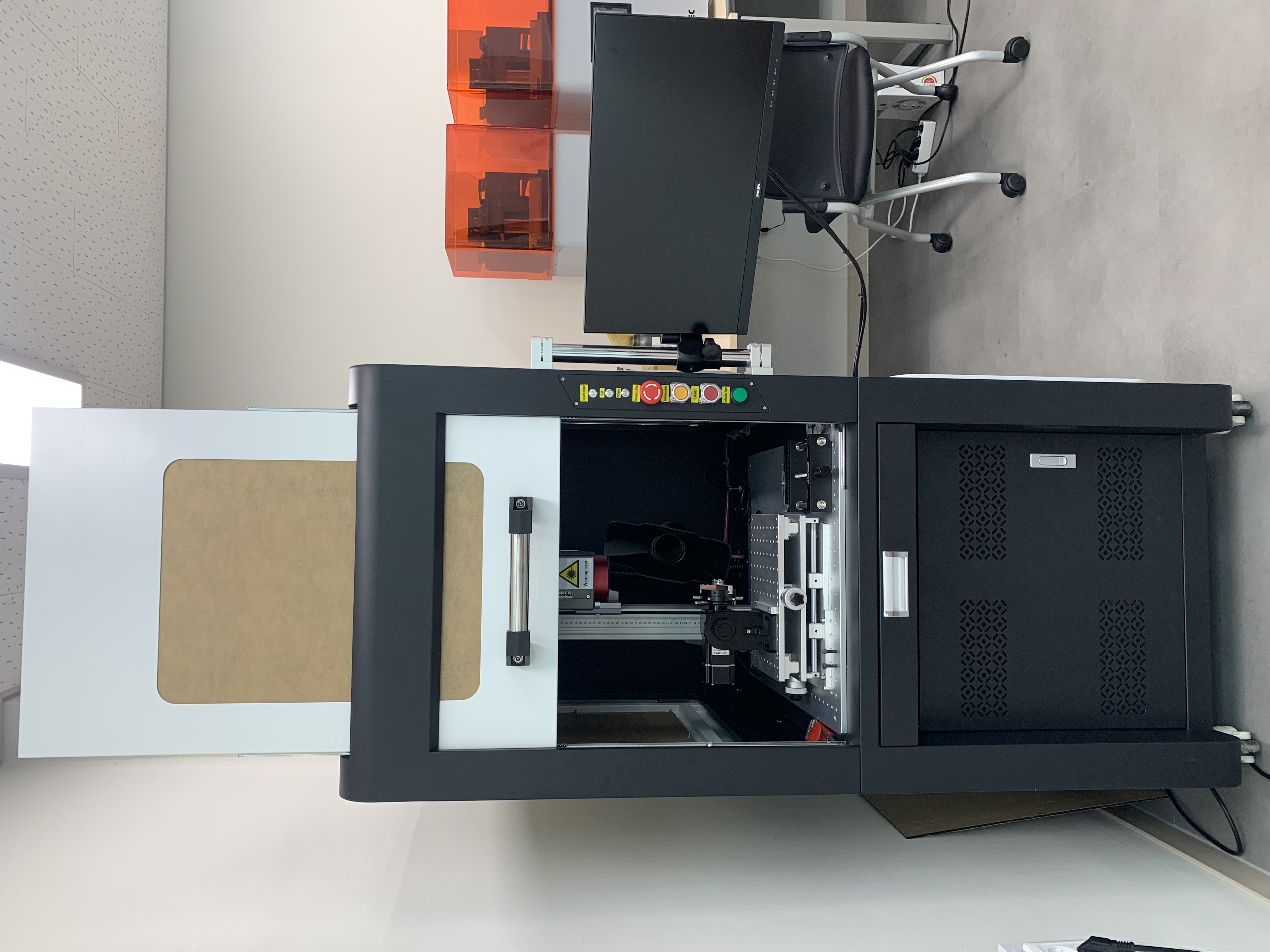 공용장비(레이저마킹기) 사용 교육  포스터